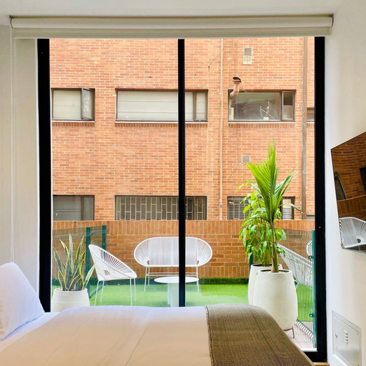 Room 5, w Phenomenal Loft With Modern Deco in Bogota, Santafé de Bogotá