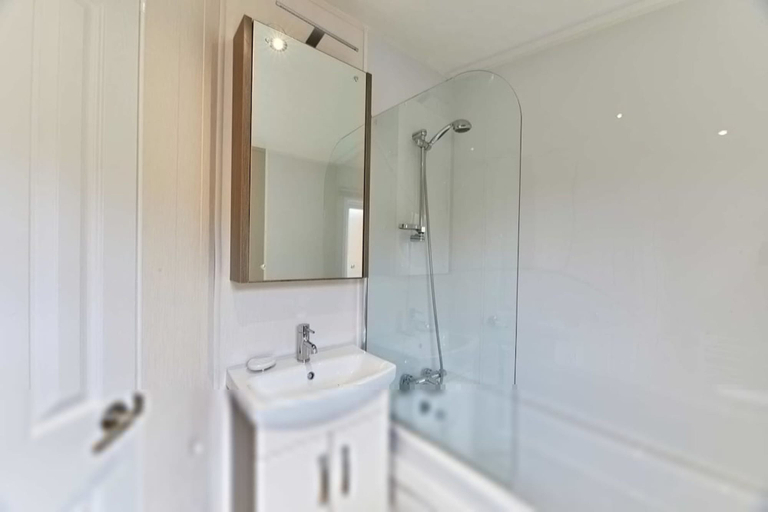 Bathroom 3, Host Stay Butterfly Lodge, Northumberland