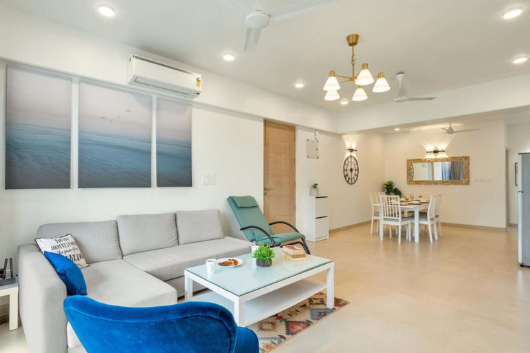 Room 3, Spacious 3BR Apartment With Pool in Candolim, North Goa