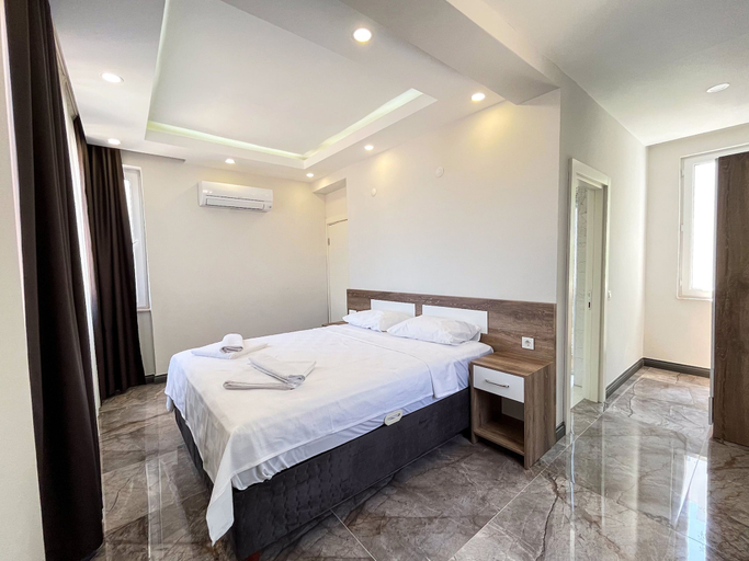 Bedroom 3, Villa With Private Pool Garden - All Rooms w AC, Kaş