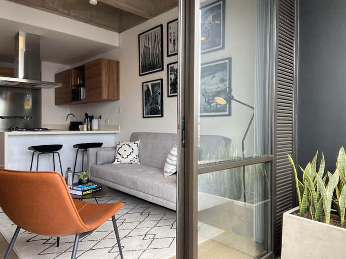 Others 4, w Wonderful 1BR With Moder Balcony in Poblado, Medellín