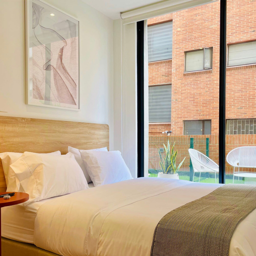 Room 4, w Phenomenal Loft With Modern Deco in Bogota, Santafé de Bogotá