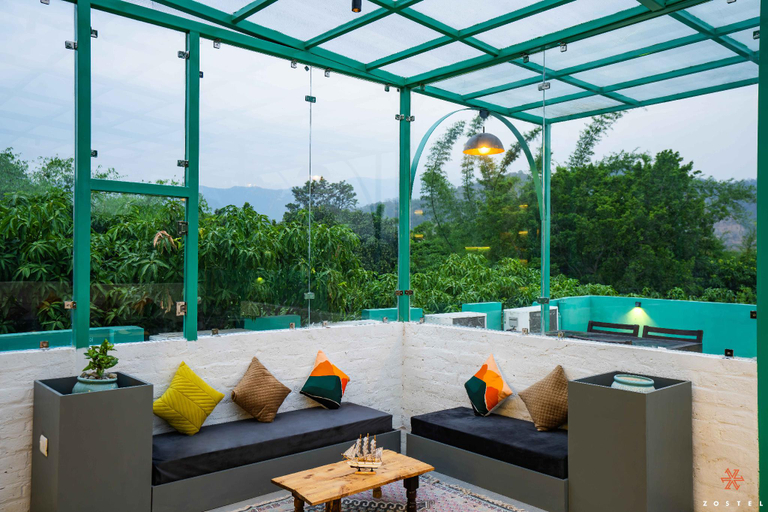 Balcony/terrace 2, Zostel Jim Corbett, Nainital