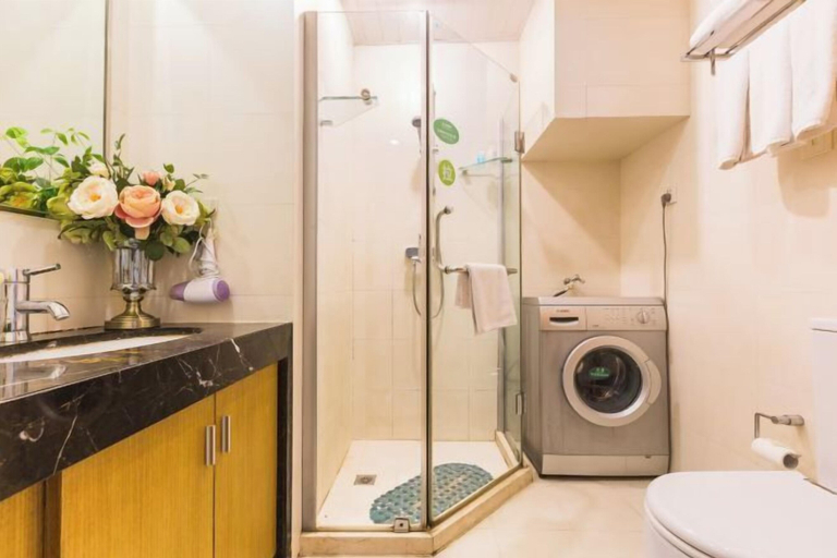 Bathroom 4, Seven Apartment Hotel, Hangzhou