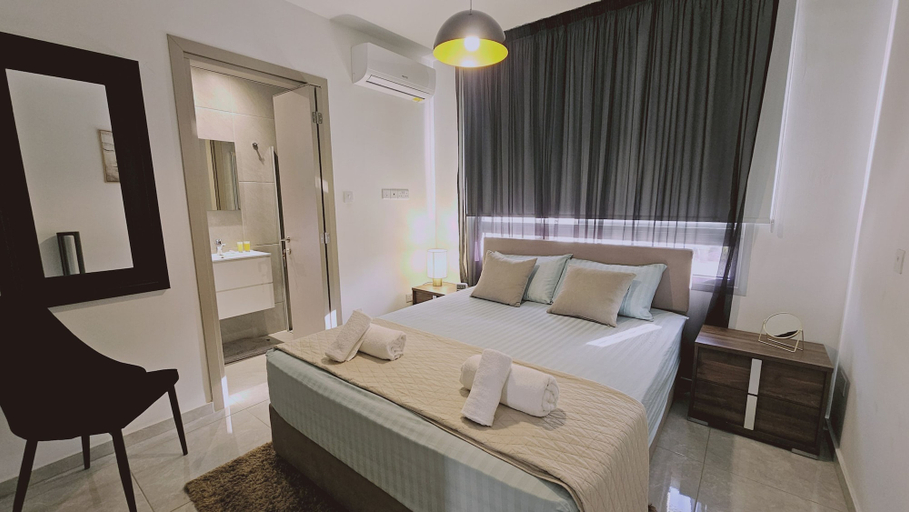 Bedroom 3, 130 LCA -stay Digital Den Apartment, Larnaca