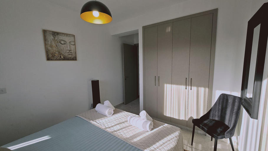 Bedroom 4, 130 LCA -stay Digital Den Apartment, Larnaca