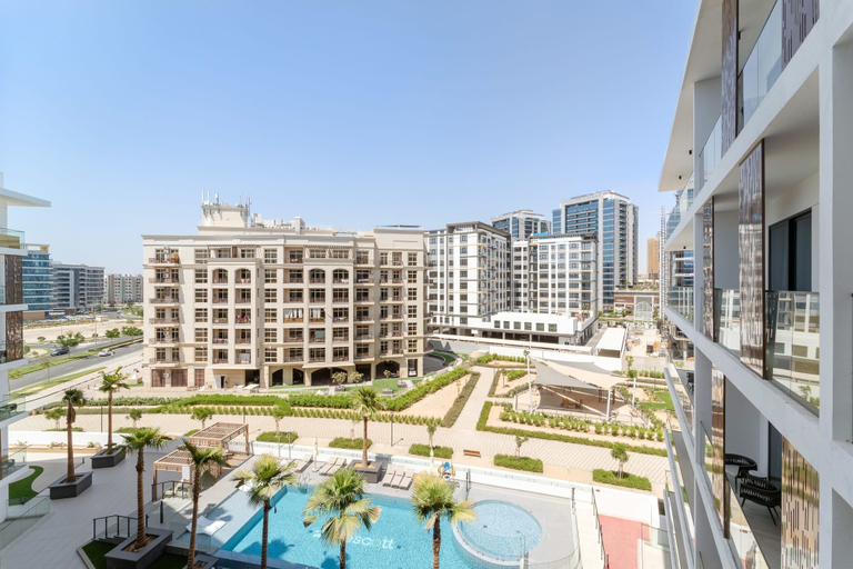 Exterior & Views, Luxurious 1 Bedroom Retreat With Pool gym and Game, Dubai