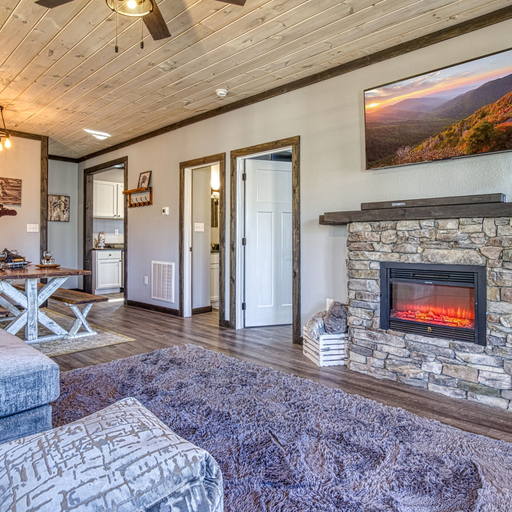 Room 3, Brand New Gorgeous Modern Private Firepit Gameroo, Sevier