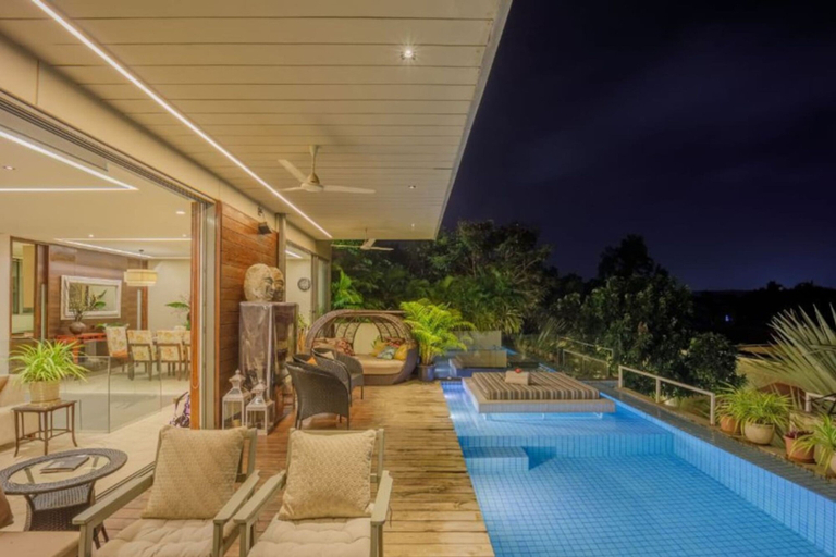 Room 2, Elara by Hireavilla - 4BR w Infinity Pool Parra, North Goa