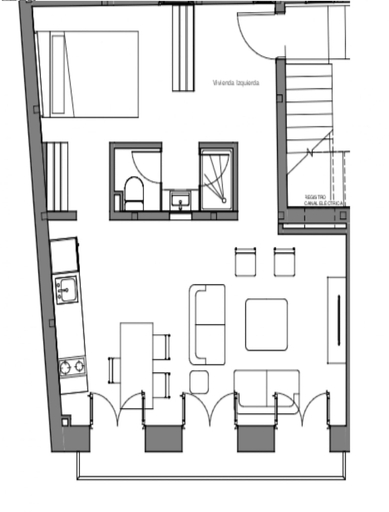 Room 3, C Latina 3 Izq in Madrid, Madrid