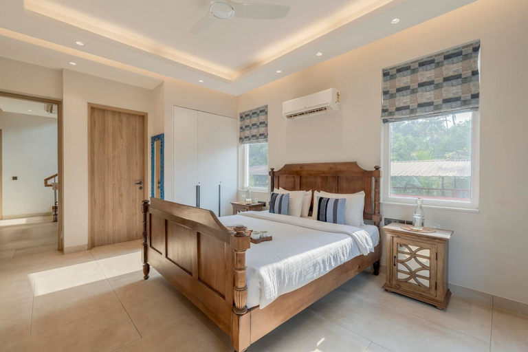 Room 5, Amani by Hireavilla - 4BR w Pvt Pool in North Goa, North Goa
