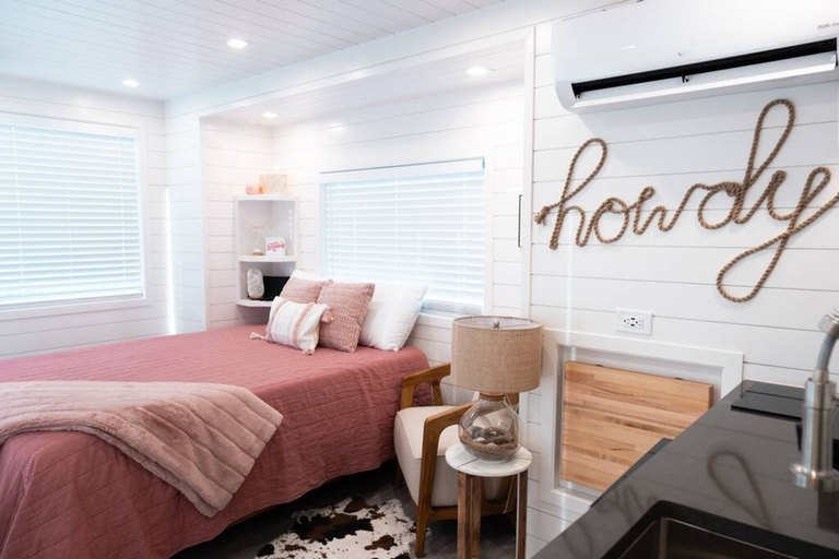 Bedroom 2, New Cowgirl Shipping Container Home, Brewster