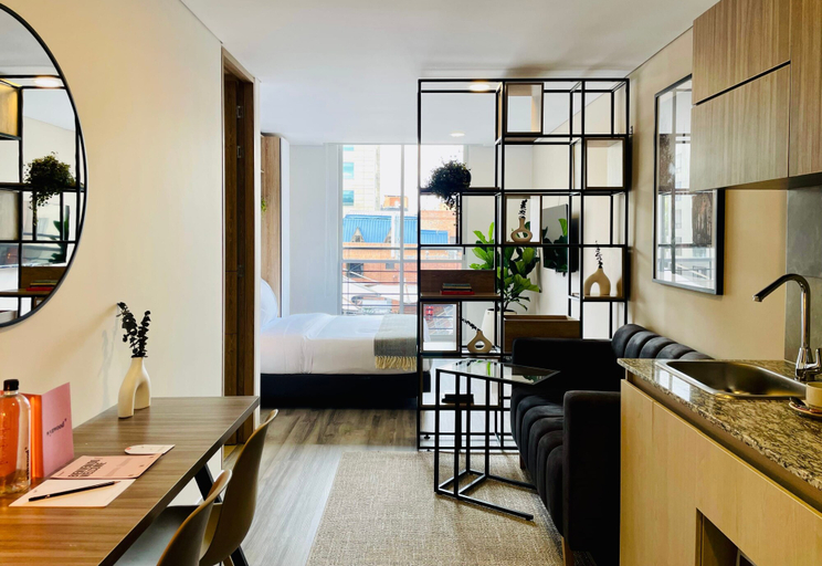 Room 4, w Exceptional Loft With Modern Deco in Bogota, Santafé de Bogotá