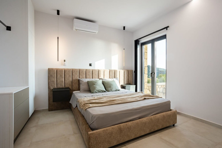 Bedroom 4, Mani Stone Villa A Paradise of Panoramic Views, Peloponnese