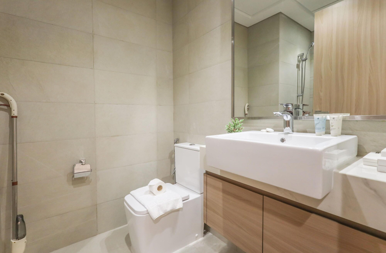 Bathroom 3, Elite LUX Holiday Homes - Modern Marvel Sleek Studio in Azizi Riviera, Dubai