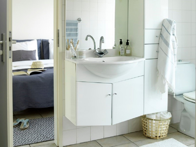 Bathroom, Penthouse in Loosdrecht, Wijdemeren