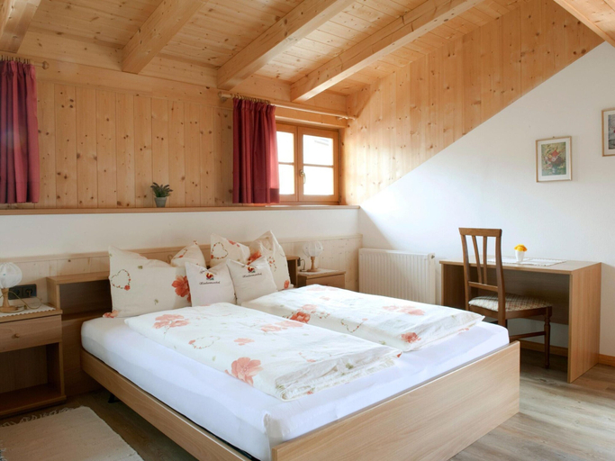 Bedroom, Chalet in Funes Valley with Dolomites Views, Bolzano
