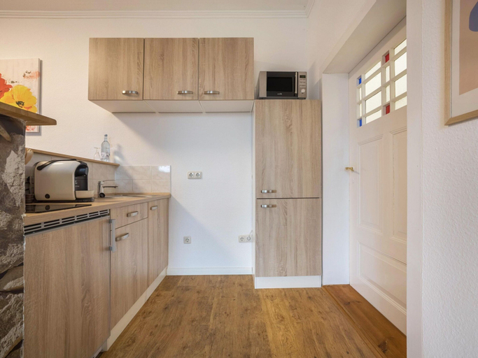 Private kitchen 4, Lichtdurchflutete Ferienwohnung in Buchholz am Muritzsee, Mecklenburgische Seenplatte