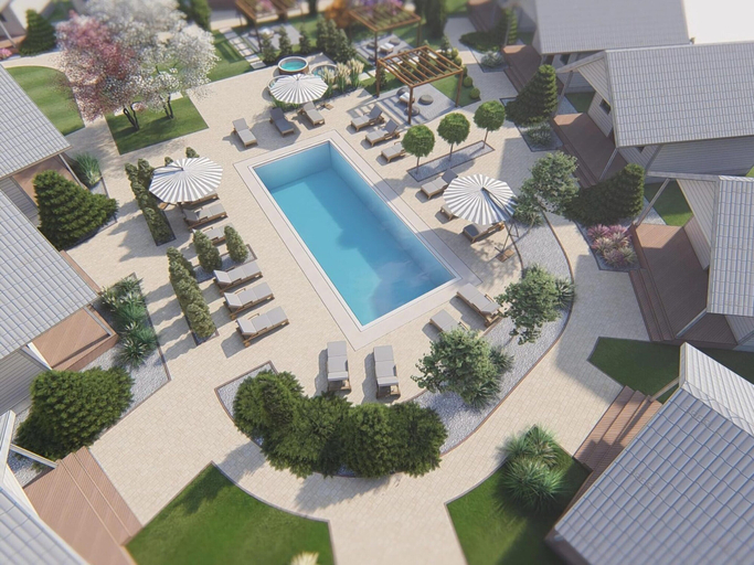 Pool 3, Holiday Homes With air Conditioning, Pool, Jacuzzi, Sławno