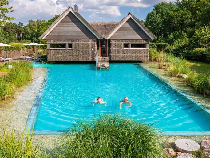 Pool, Appartement am Plauer See in Ganzlin, Ludwigslust-Parchim