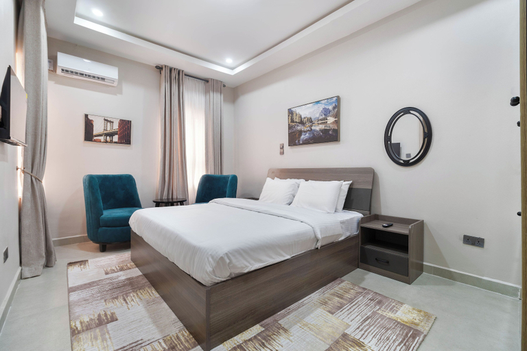 Room 3, Luxury Lagos Apartment With 3 Bedrooms, Eti-Osa
