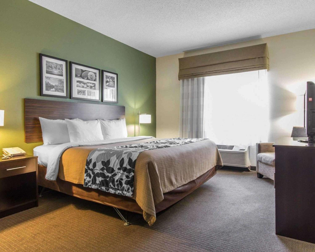 Bedroom 3, Sleep Inn & Suites Middlesboro, Bell