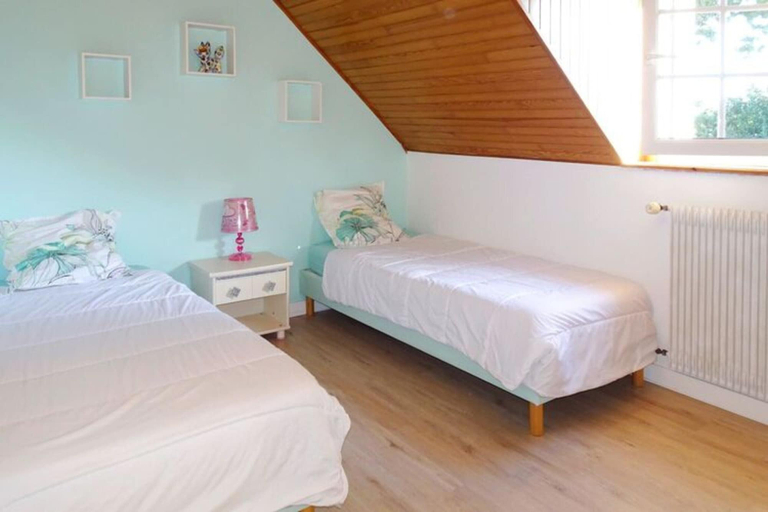 Bedroom 4, Stone House in Brittany Near Concarneau, Finistère