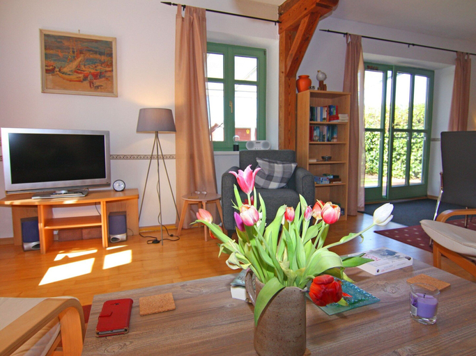Living area 2, Appartementhaus Kranichblick, Breege, Vorpommern-Rügen