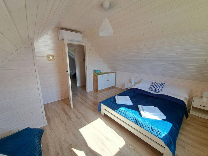 Bedroom 3, Apartment in Niechorze Near Baltic Sea, Gryfice