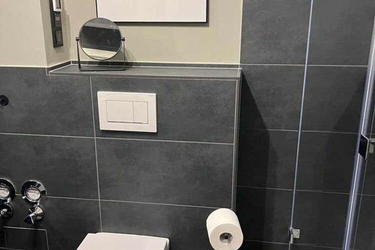 Bathroom 2, Apartment mit Meerblick in Wyk auf Fzhr, Nordfriesland
