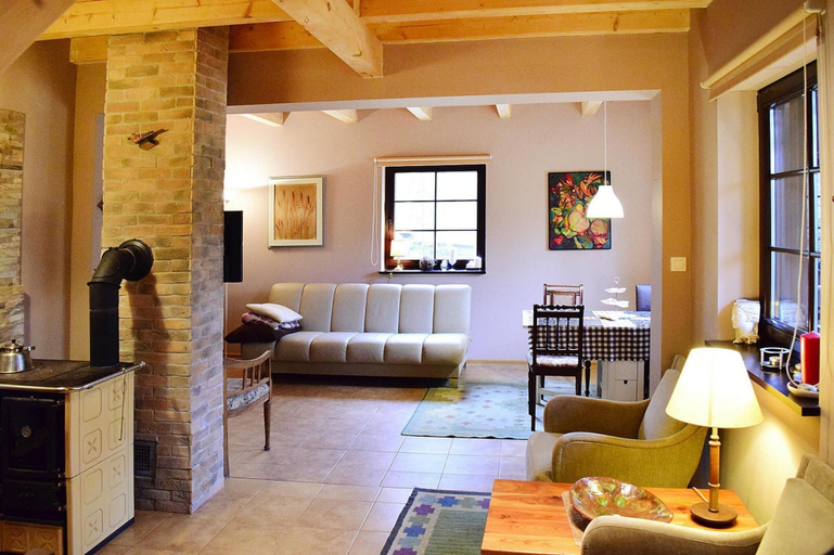 Living area 4, Aesthetic Cottage by Lake Dabrowskie, Kartuzy