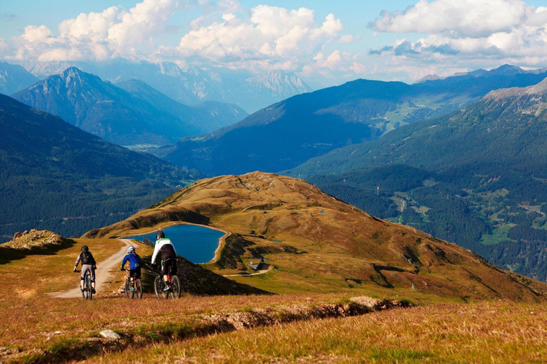 View from property 4, Chalet in Fiss With Panoramic Mountain Views, Landeck