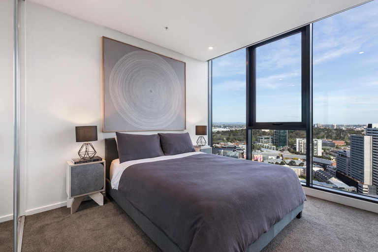 Bedroom 2, Nook Melbourne Apartments, Melbourne