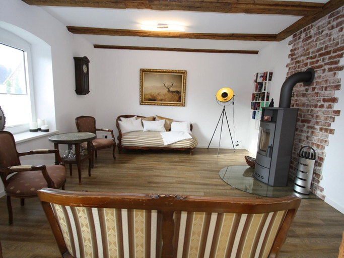 Living area 3, Ferienhaus mit 2 Kaminofen in Zarchlin, Ludwigslust-Parchim