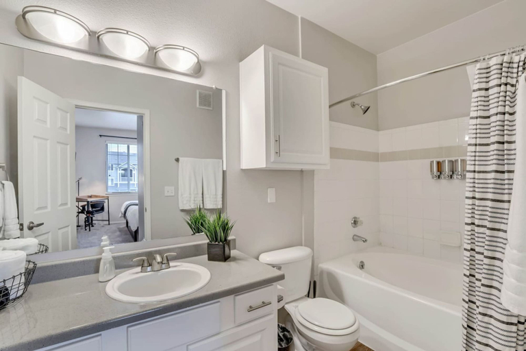 Bathroom 5, J280 at Mountain View by CDH, Davis