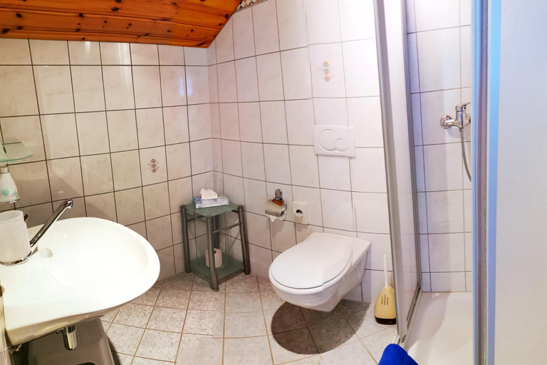 Bathroom 4, Hotel Alpha, Visp