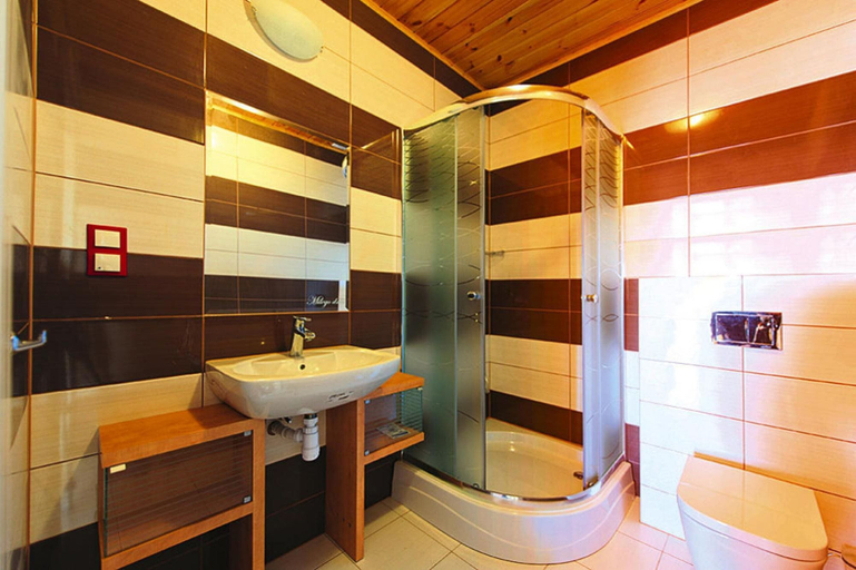 Bathroom 5, Comfortable apartment, 2 bedrooms, terrace, Kołobrzeg