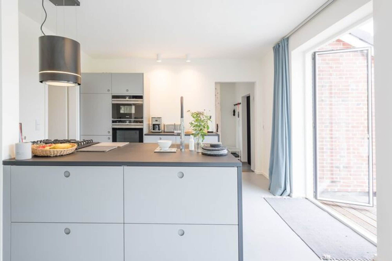 Private kitchen 4, Ferienhaus im Fischerdorf Tonning, Nordfriesland
