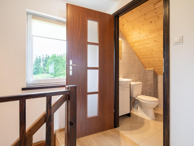Bathroom 3, Cottage in Ledzin Near Dutch Windmill, Gryfice