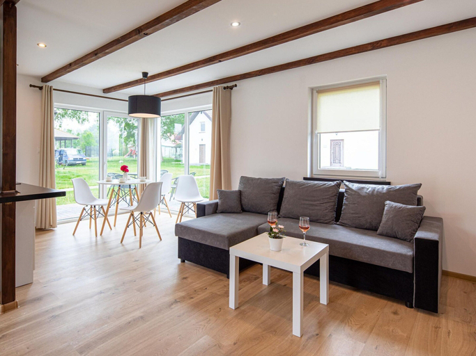 Living area 2, Cottage in Ledzin Near Dutch Windmill, Gryfice