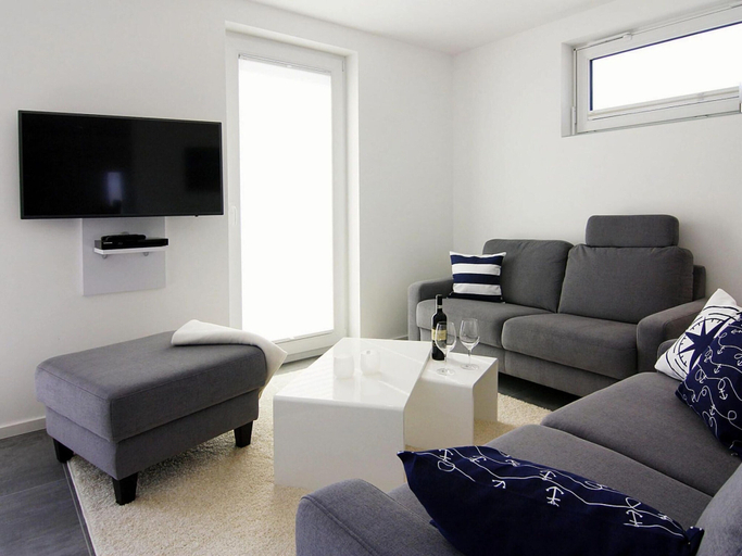 Living area 4, Ferienhaus mit Meerblick und Terrasse, Vorpommern-Greifswald