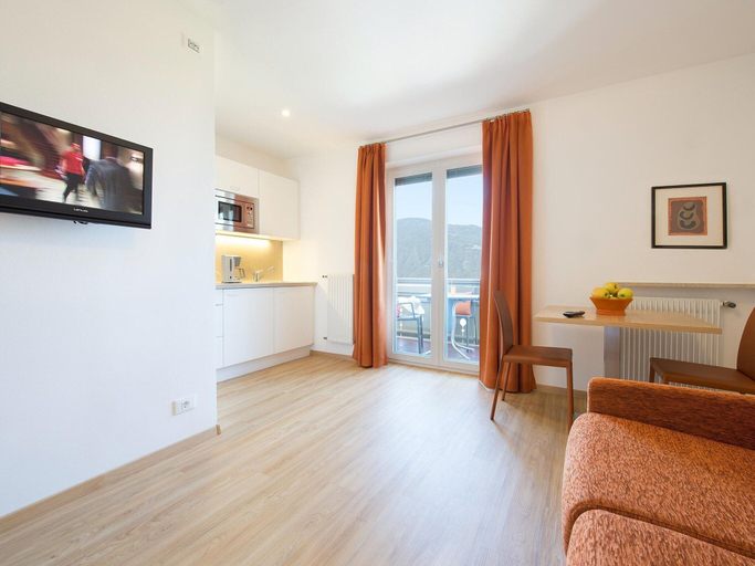 Living area, Apartment in Dorf Tirol Near Spronser Lakes, Bolzano