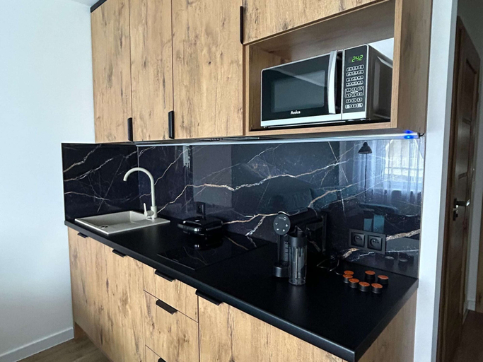 Private kitchen 2, Apartment for 5 People Near the sea in Grzybowo, Kołobrzeg
