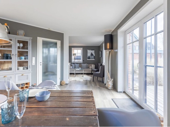 Dining 4, Wundervolles Ferienhaus fur Tating, Nordfriesland