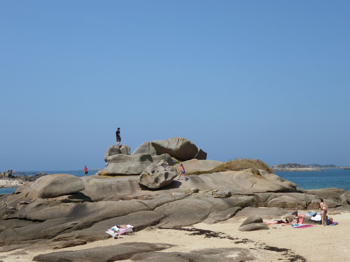 View from property 3, Holiday Home Trebeurden by Pink Granite Coast, Côtes-d'Armor