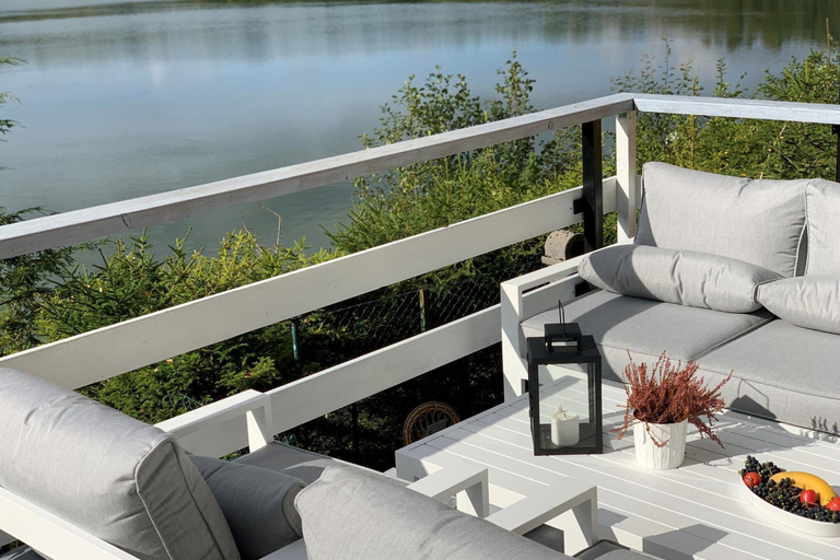 View from property 2, Holiday Home on Lake Marchowo With Terrace, Wejherowo
