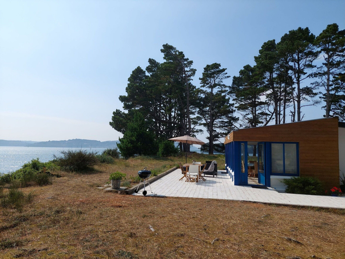 Exterior & Views 2, Villa in Le Faou with Panoramic Sea Views, Finistère