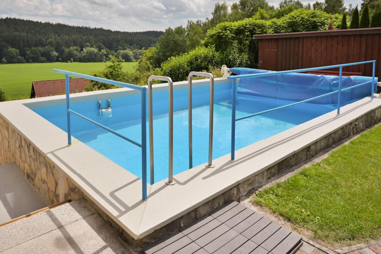 Pool, Ferienhaus, Waldau Thuringen, Hildburghausen