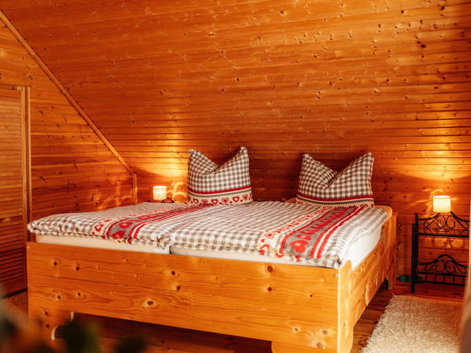 Bedroom 2, Blockhouse in the Fuchsbau, Bad Sachsa, Osterode am Harz