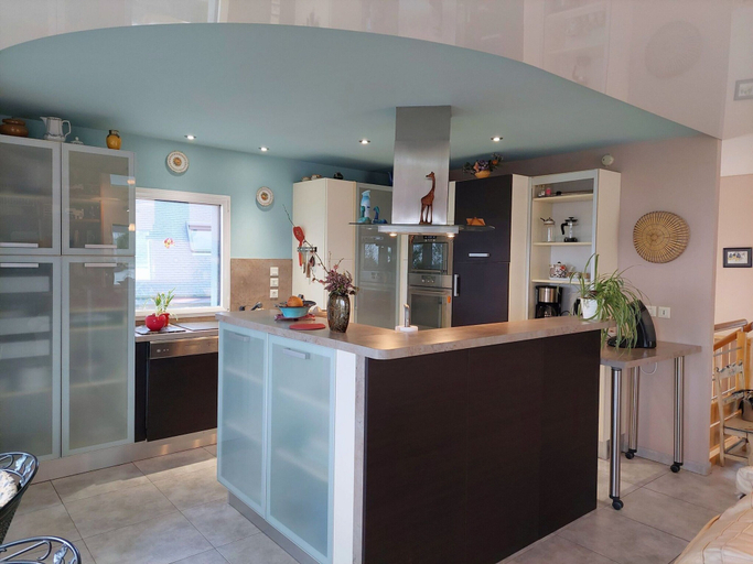 Private kitchen 3, Villa With Panoramic sea View, Finistère